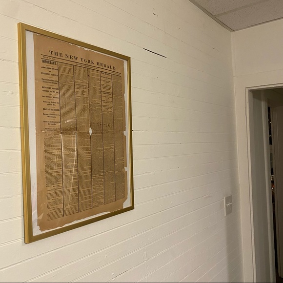 Lincoln Death New York Herald Newspaper April 1865 - Picture 9 of 10